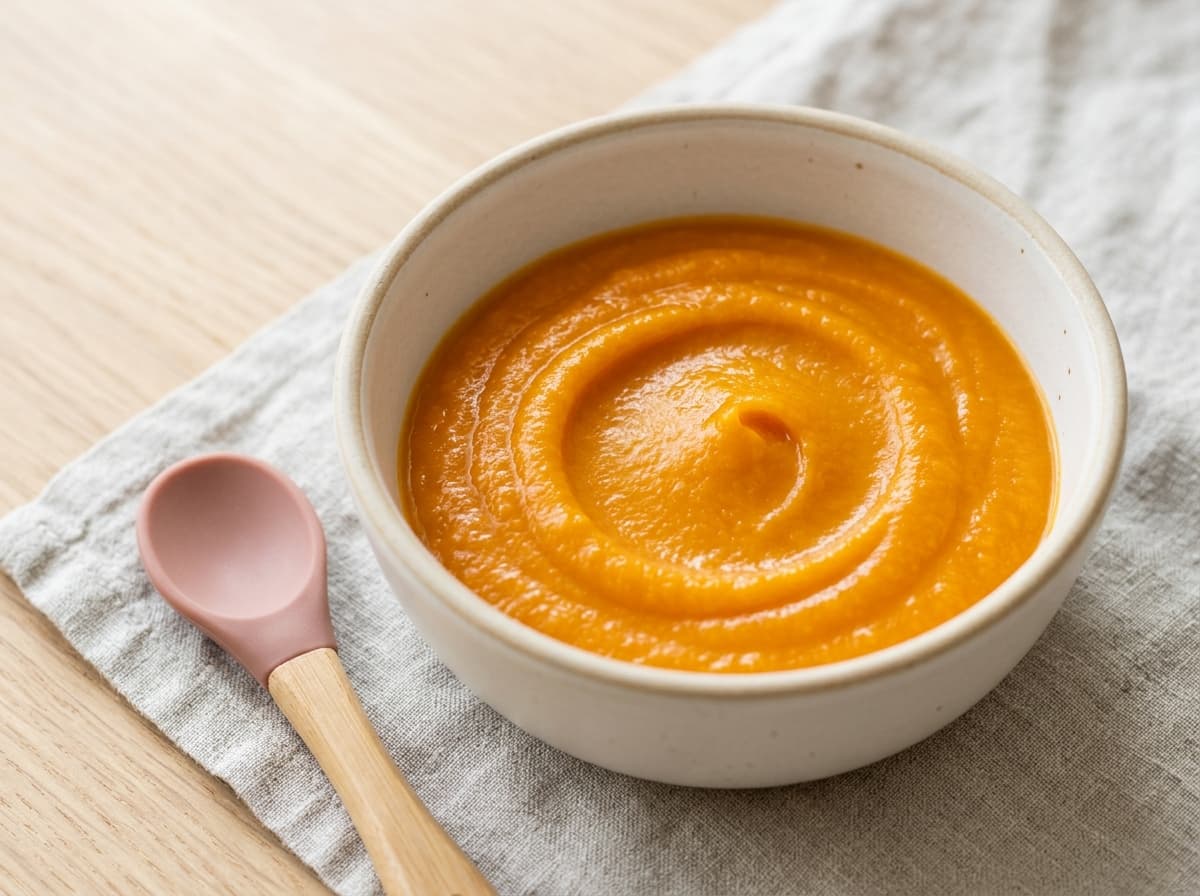 Weiche Apfel-Quark-Brötchen ohne Zucker für Babys