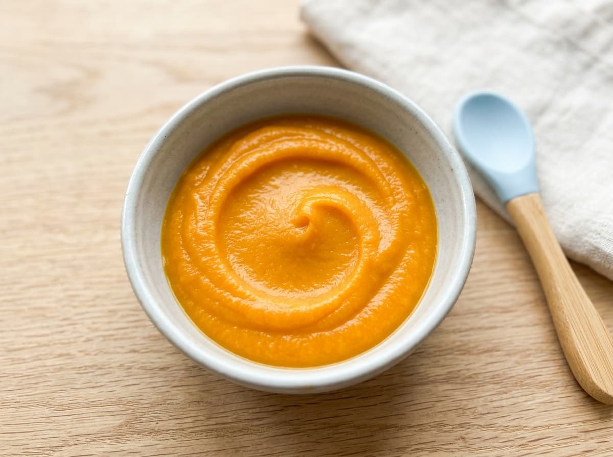 Fruchtige Couscous-Mango-Schnitten für Babys