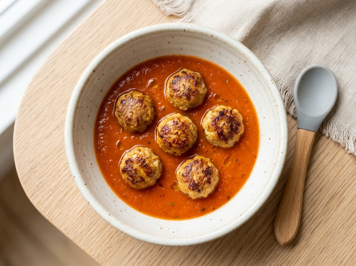 Weiche Hafer-Aprikosen-Bällchen für Babys