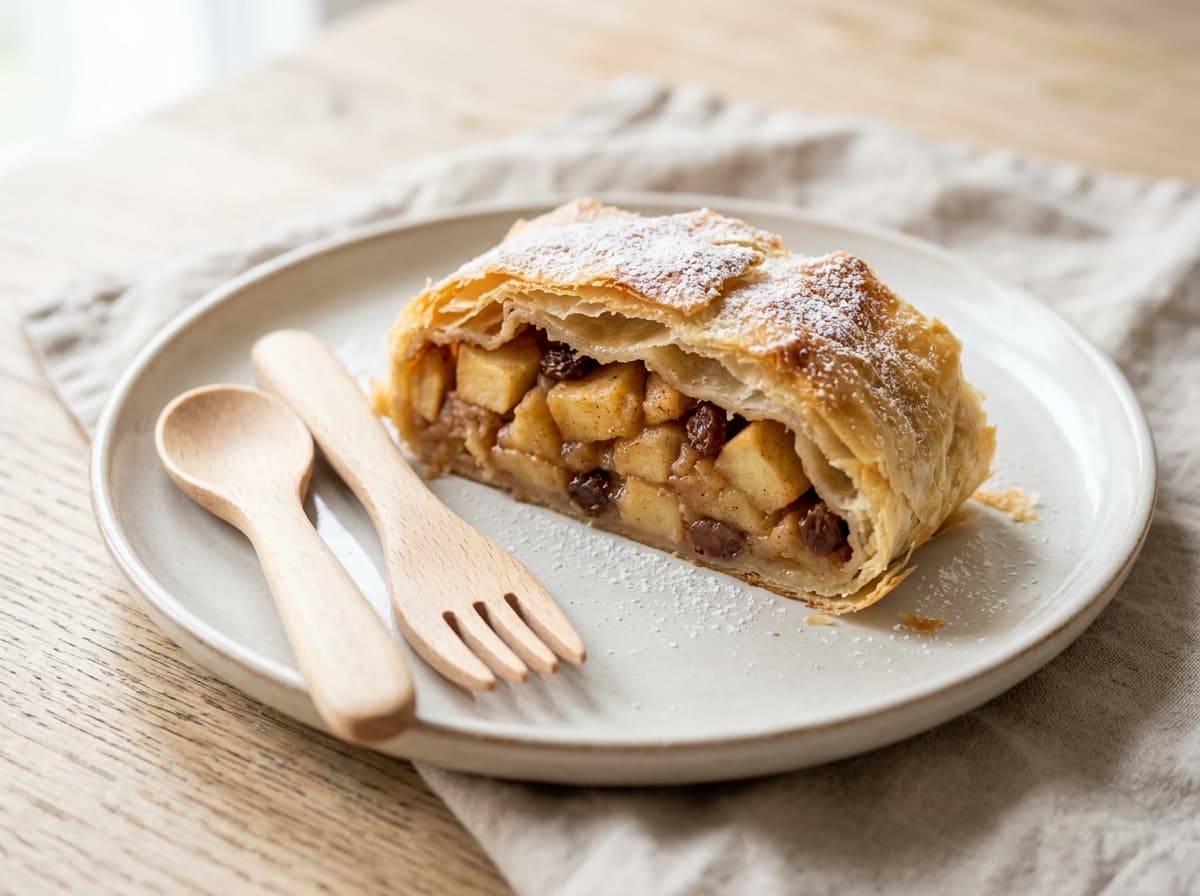 Wiener Apfelstrudel mit hausgemachtem Strudelteig