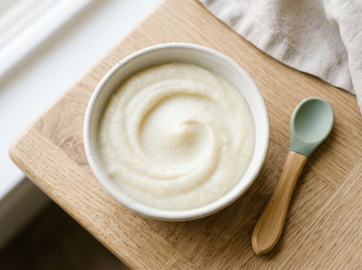 Frühlingshafter Mangold-Kartoffel-Brei mit Lachs
