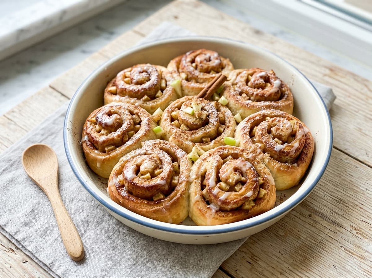 Kleine Apfel-Zimtschnecken: Ein duftender Genuss für kleine Hände