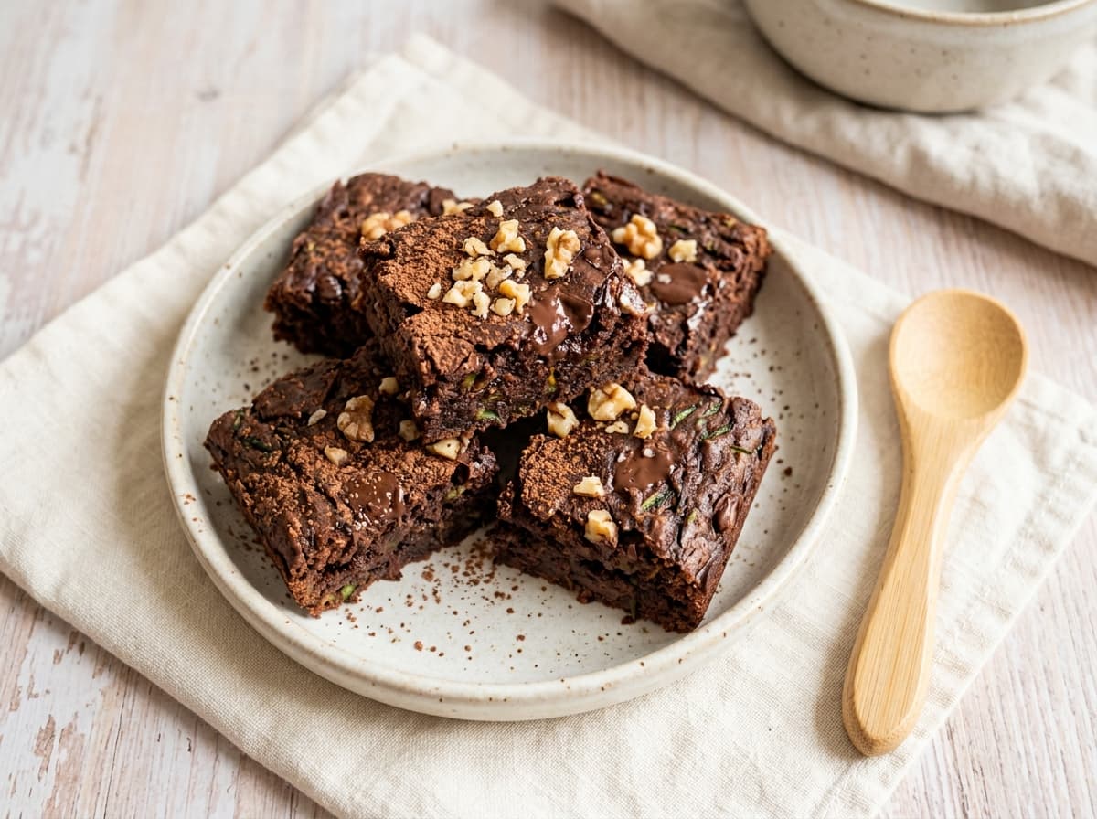 Saftige Schoko-Zucchini-Brownies
